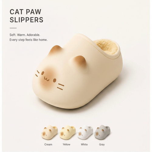 Cat Paw Slippers 1:1
